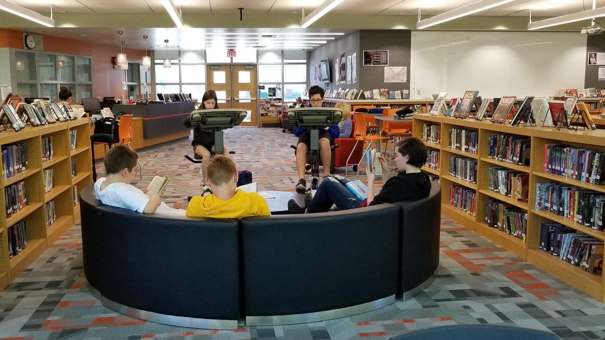 UnamiLibrary's tweet image. Extremely excited to add two #readandride bikes to our library!  Students loved them- all positive (&amp;amp; some funny) reviews.  Can't wait to get more kids using them! Thanks @chad_watters for supporting Read, Write &amp;amp; Ride! #cbinnovate #exercisebrain&amp;amp;body