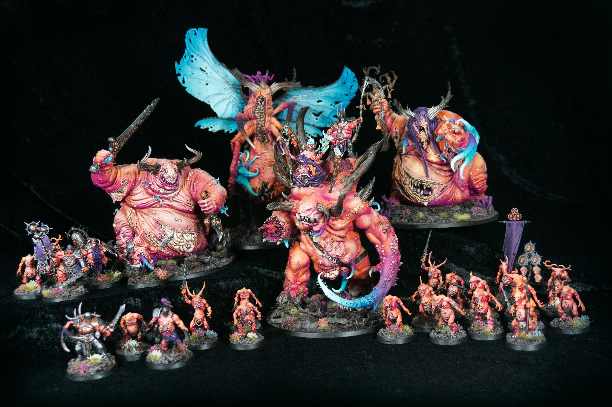 “Finally got round to taking some pics of my Nurgle army!! 
