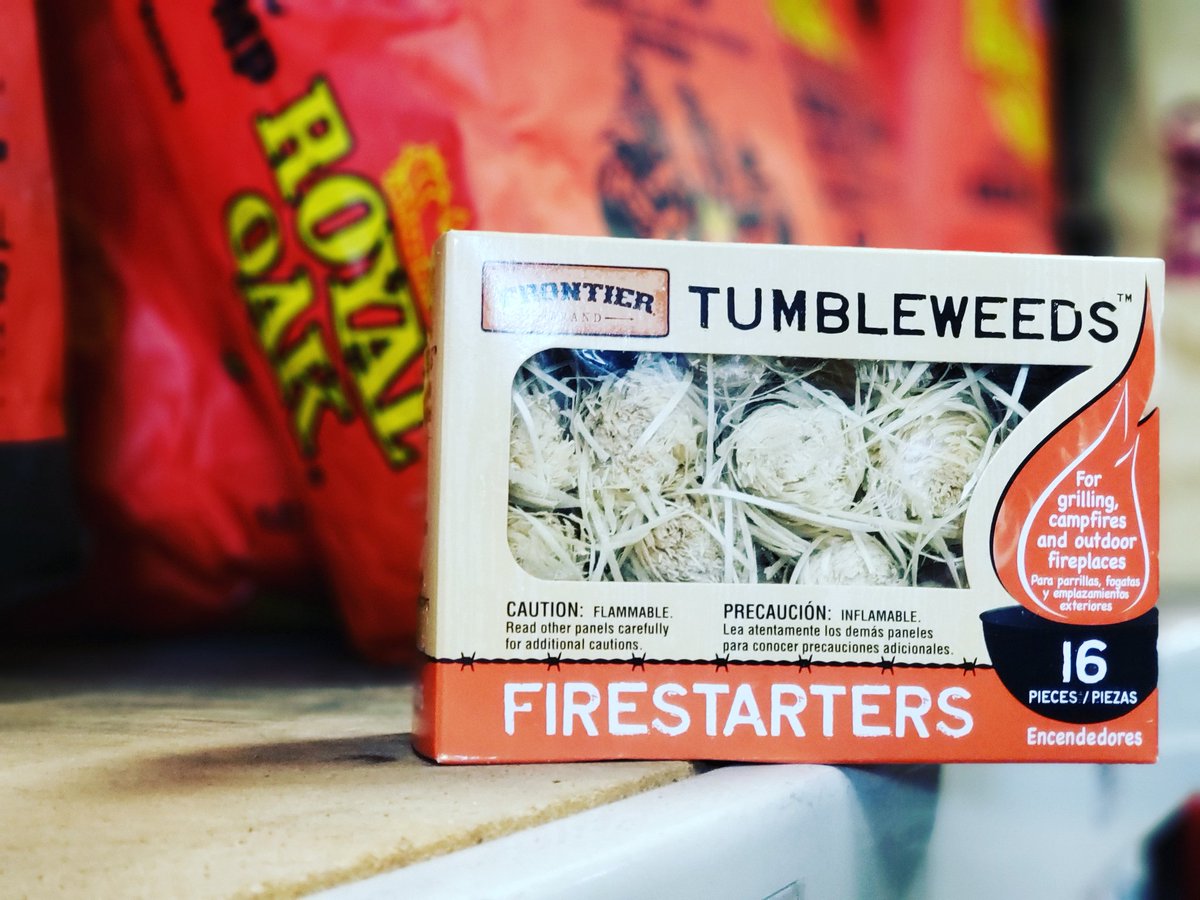 KC Grilling Company (@kcgrillingco) on Twitter photo All natural Tumbleweed Firestarters from <a href="/ROCharcoal/">Royal Oak Charcoal</a> now available right here at <a href="/kcgrillingco/">KC Grilling Company</a> .
#kcgrillingco #olathe #arborcreek #bbqlife #bbqfamily #bbqnation #royaloakcharcoal #tumbleweeds All natural Tumbleweed Firestarters from <a href="/ROCharcoal/">Royal Oak Charcoal</a> now available right here at <a href="/kcgrillingco/">KC Grilling Company</a> .
#kcgrillingco #olathe #arborcreek #bbqlife #bbqfamily #bbqnation #royaloakcharcoal #tumbleweeds