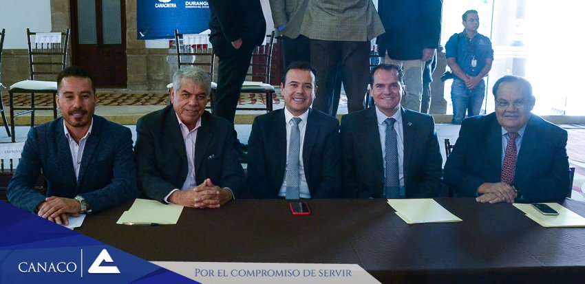 CanacoDurango's tweet image. Se lleva a cabo la Firma de Pacto por Modernidad y Estabilidad Laboral en Durango, evento que forja el compromiso entre organismos involucrados con el sector empresarial, @gobdgo  e instituciones que colaboran en la productividad, como sindicatos y otras cámaras empresariales.