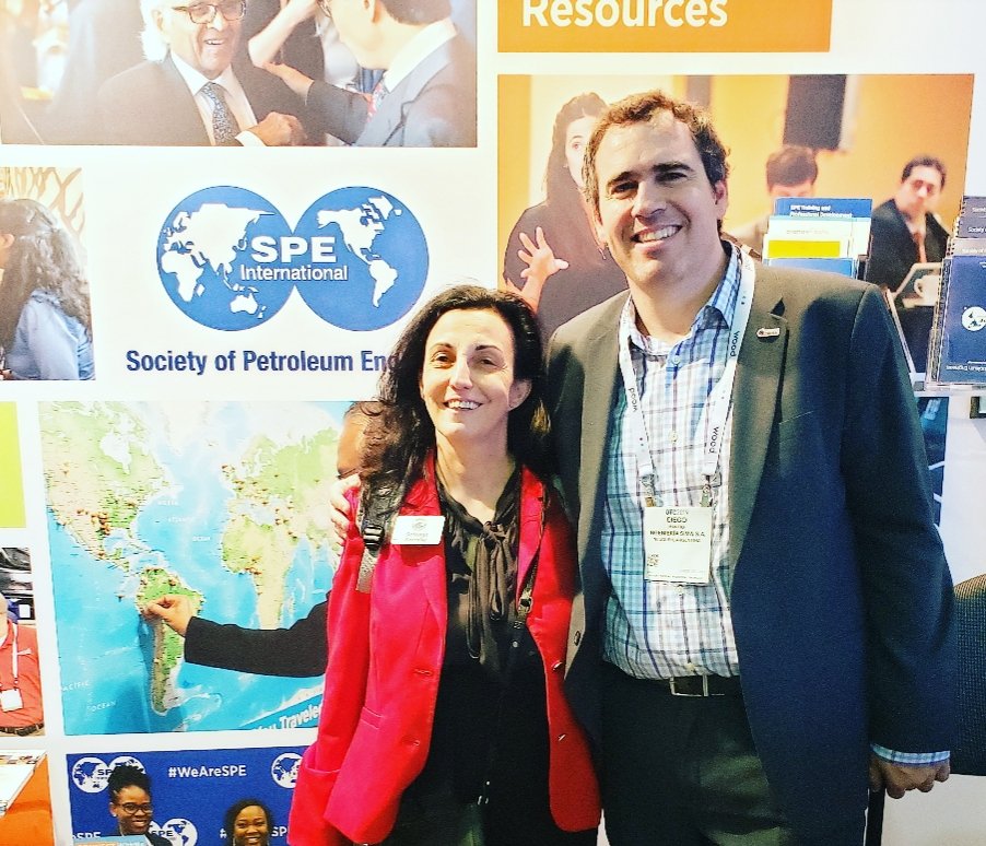 Qué lindo es ser parte del <a href="/SPEtweets/">SPE International</a> !!!! <a href="/SPEPatagonia/">SPE Patagonia</a> ! #OTC2019 #OTC50