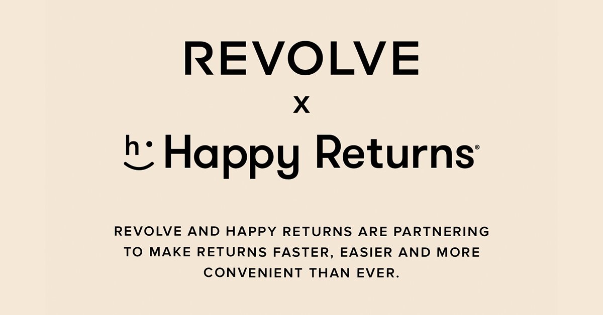 We are very proud to announce our newest retail partnership with @REVOLVE . Starting today, @REVOLVE orders will be accepted at every Return Bar nationwide. Find the nearest location here: hubs.ly/H0hMDTl0 #revolve #revolveme #revolvexhappyreturns