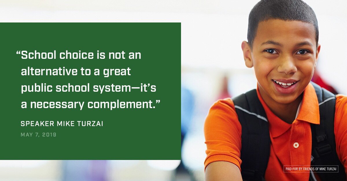 No, one size doesn’t fit all in education. Thanks to everyone who believes in strong public schools and options for students. #schoolchoice