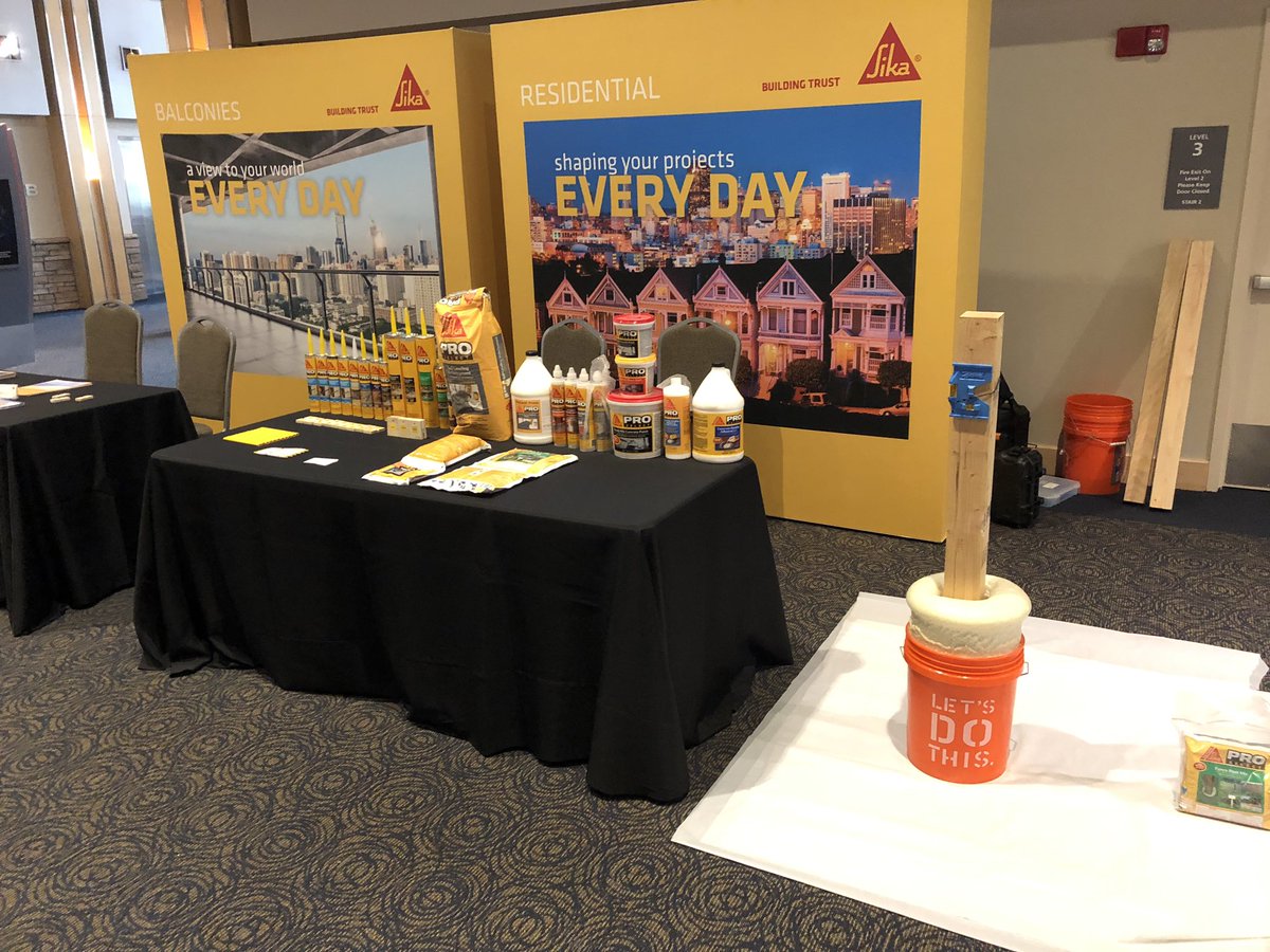 MattRob62525429's tweet photo. Had a great time at the @Sika_USA Denver Big City Event. @RichardMLA1 and I drummed up some good leads for #FencePostMix and the rest of the residential line up! https://t.co/9iW68vTAqr