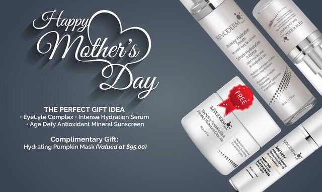 revoderm's tweet photo. Moms are miracle workers! They deserve the best. We’re making moms look & feel incredible this Mother’s Day & offering FREE products too! Check it out #MothersDay #mothersdaygift #moms #welovemoms #skincare #beauty #gorgeous #skin #skincareroutine #Revoderm https://t.co/oNj8jnjfgp