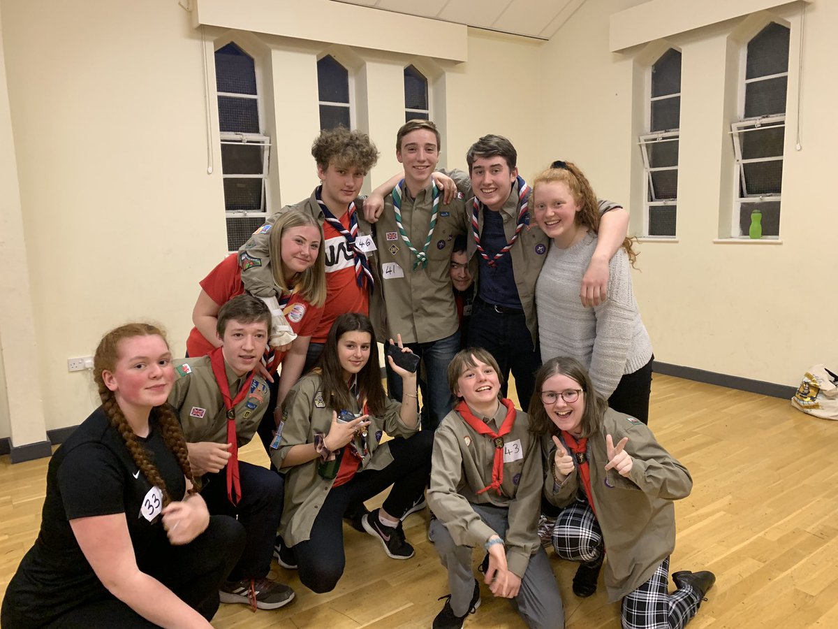 tonight a few of our contingent members auditioned for Cardiff gang show! Good luck to all ! #UK24WSJ #wsj2019