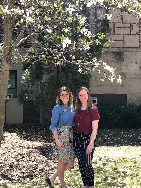 StKateAdmission's tweet photo. Today was Day 1 of the Center for Community Work and Learning Spring Symposium! Kalley Seeger '19 presented on her work as the Marketing and Social Media Strategist for the CFW admission office. 🙌 https://t.co/kordBvkiU3