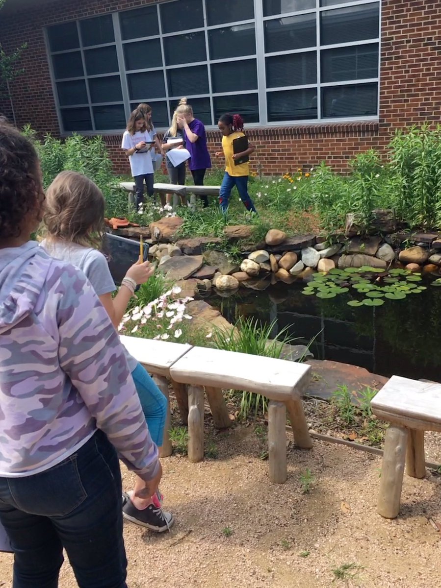 booklove717's tweet image. When your sweet tutoring girls vote to have one more week of tutoring, of course it has to be a fun activity. We’re on an “Ecosystem Interactions Scavenger Hunt.” #lherocks #sciencematters #betterthanaworksheet