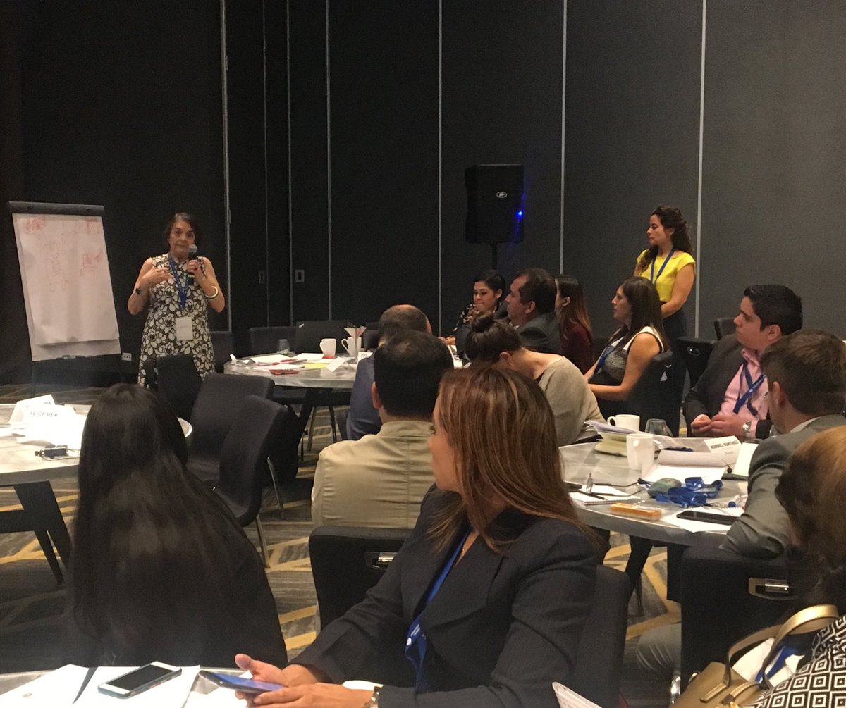 NetworkFlash's tweet photo. Workshop run by @camargo_andrea_ on raising awareness on the struggles in #climaterisk #insurance for all involved &amp; elaborating alternatives to solve these #15thCF underway; participants putting themselves in shoes of vulnerable communities- do they feel secure? @a2ii_org https://t.co/aB8fJIxzdj