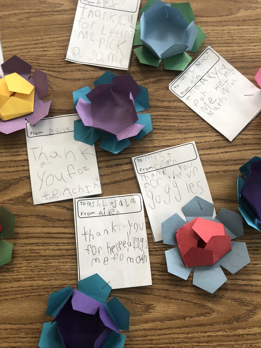 We appreciate teachers every day, but today we shared with some what we appreciate the most! Thanks for the idea <a href="/MrsMasi_/">Trish Masi</a> and <a href="/MrsTopolewski/">Lindsay Topolewski</a> 🍎💜