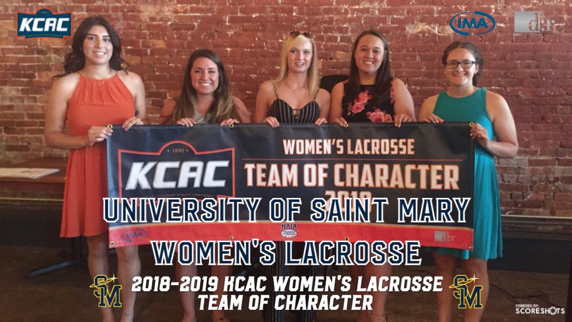 kcacsports's tweet photo. @USMSpireWire has been named the 2018-2019 KCAC Women's Lacrosse Team of Character! Thank you to @IMAfinancial and @DissingerReed for continuing to support this program. To read more about the team, visit https://t.co/Lmuv0MYZf2. #KCACwlax https://t.co/3cuz6m8DQJ