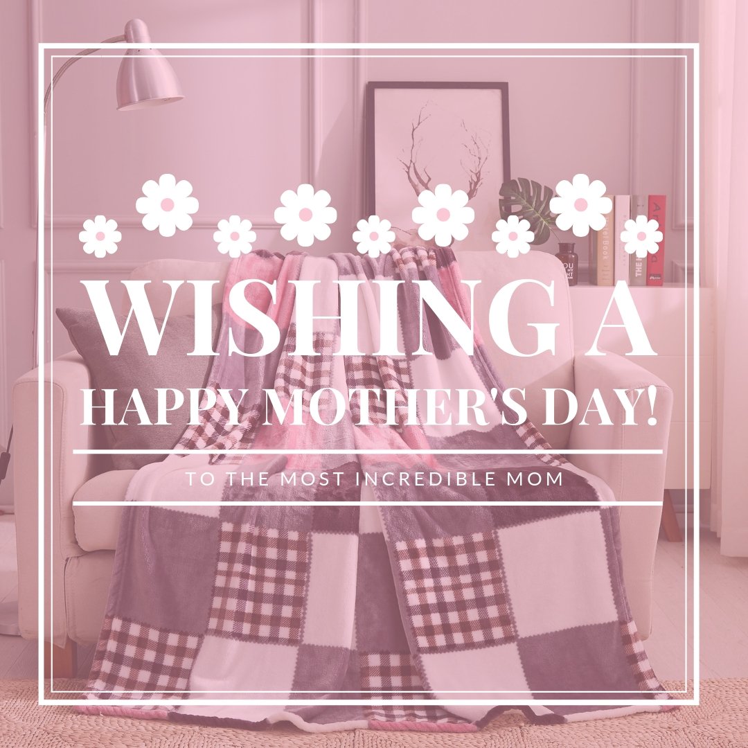 TacheHF's tweet photo. Mother’s Day is coming! 💐 Here's 3 gift ideas:
1) Blanket- You can’t go wrong with a cozy fuzzy warm blanket.
2) Table Linens- Who doesn’t love nice new table linens for spring?
3) Quilt- Changing up the bedding is always a nice surprise for anyone.
#happymothersday #homedecor https://t.co/nEaZE1NEqD