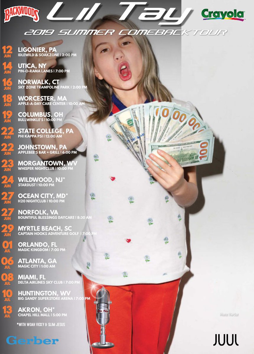 kbnoswag's tweet photo. 10-Year-Old Rapper Lil Tay Announces Summer Comeback Tour https://t.co/SBk8WPfdBq https://t.co/gbDu4fYTHO