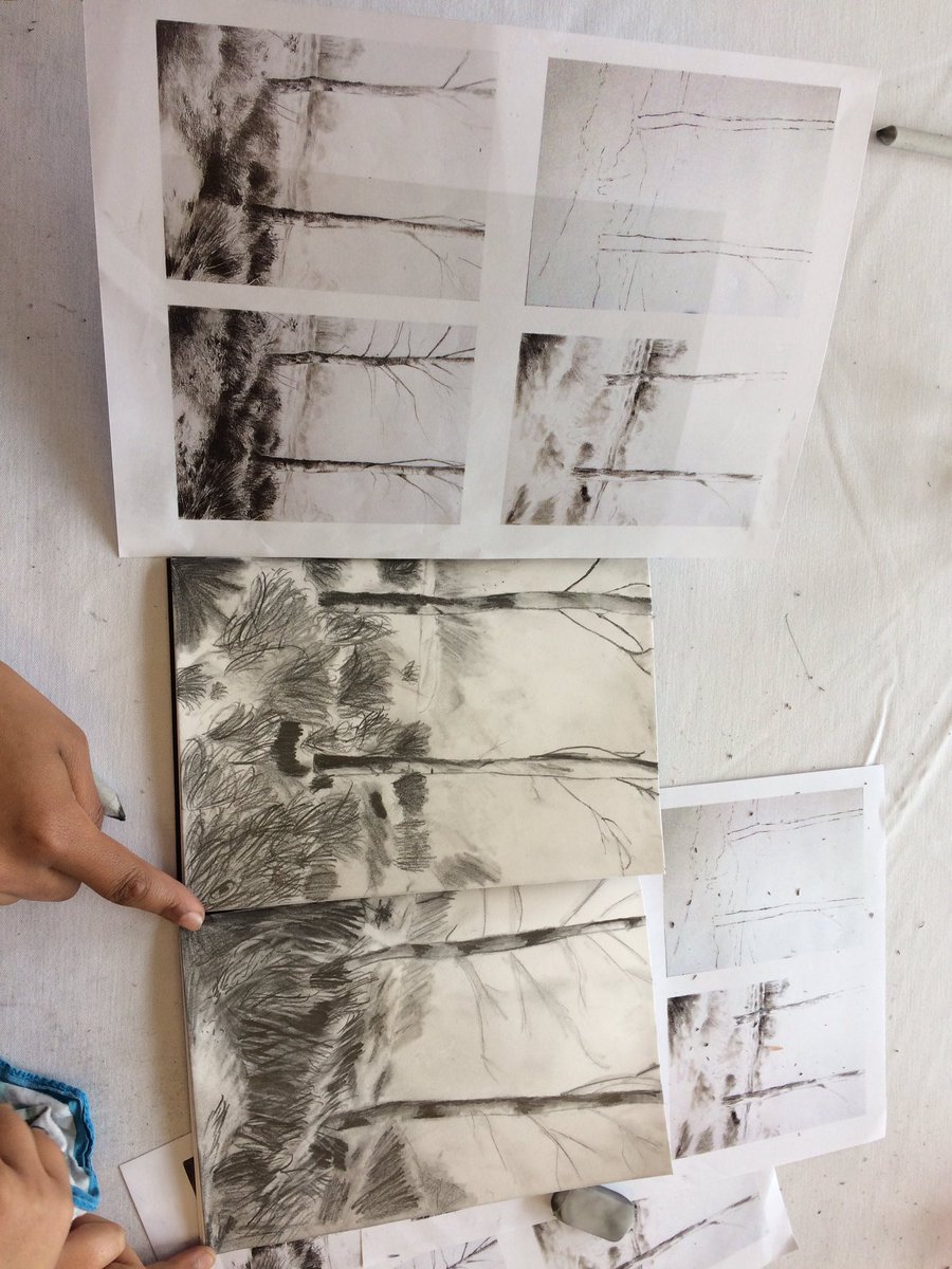 EPSArts's tweet image. A few images from today’s workshop @BromsSchool by artist Mark Lippett! Many thanks our pupils enjoyed it! @EdenhurstSchool #EPSInspire
