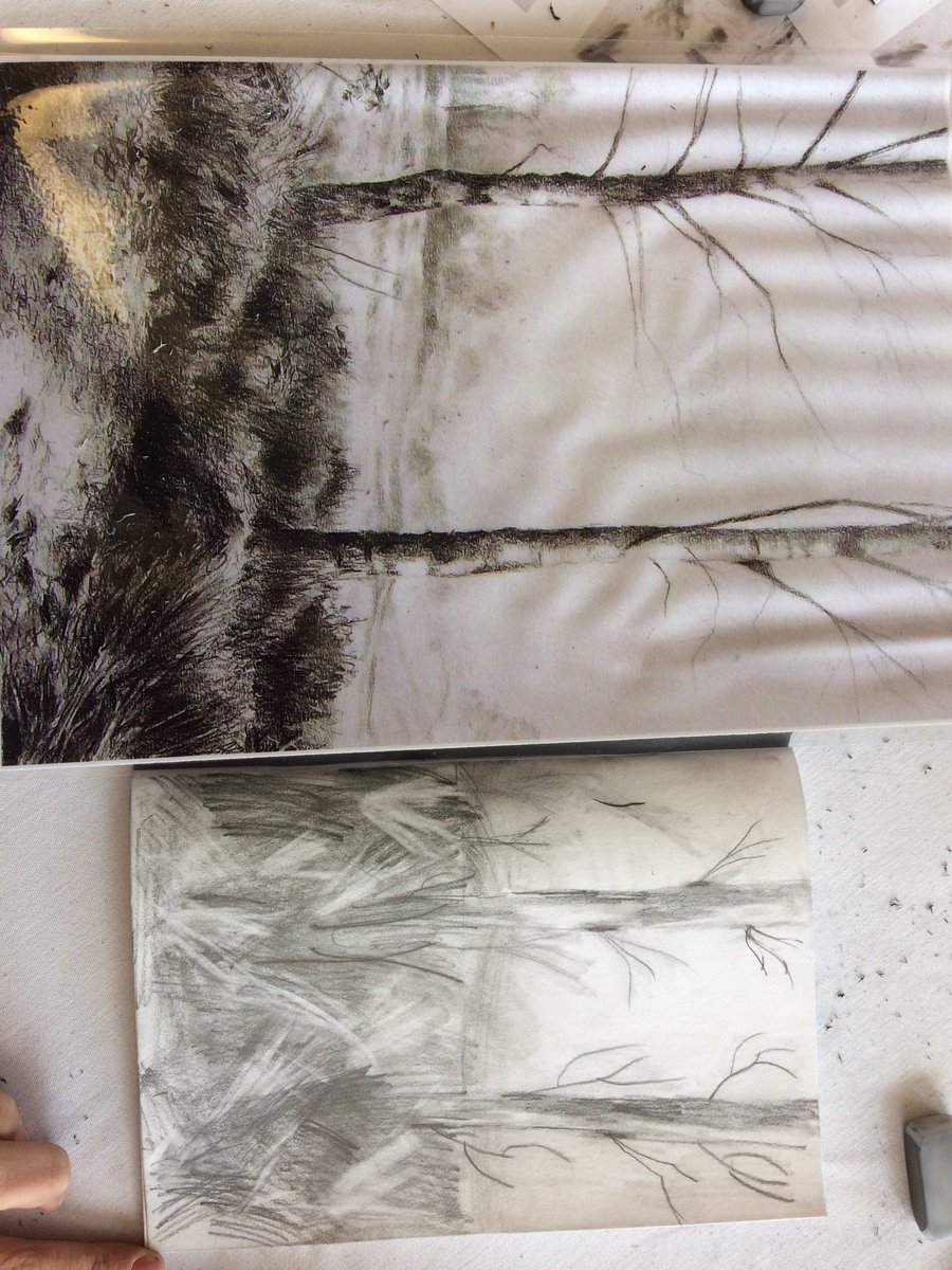 EPSArts's tweet image. A few images from today’s workshop @BromsSchool by artist Mark Lippett! Many thanks our pupils enjoyed it! @EdenhurstSchool #EPSInspire