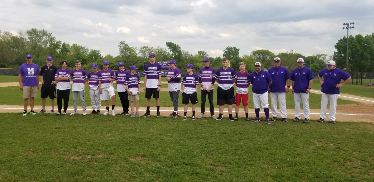 Tonight we recognized our MMS baseball team. They were undefeated at 15-0 this season! Way to represent! #ThisisWE #DefendtheM #middiebaseball <a href="/middiesbaseball/">Middies Baseball</a> <a href="/MiddletownOH/">Middletown City Schools</a>
