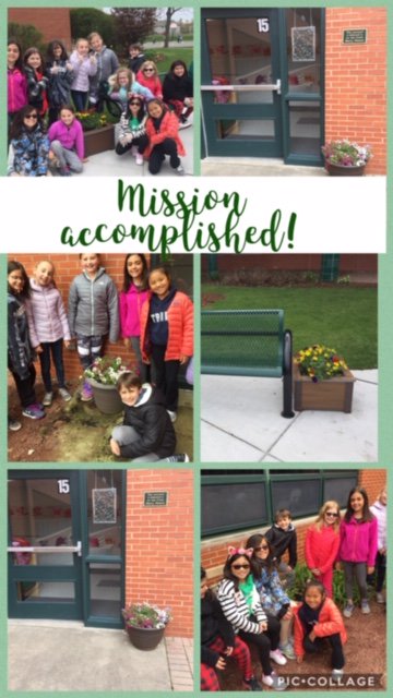 Green Team got it done today!  Beautiful planters are "greening" up our space at Greenbrier.Grateful the weather cooperated! #greenbrier25 #greenteam