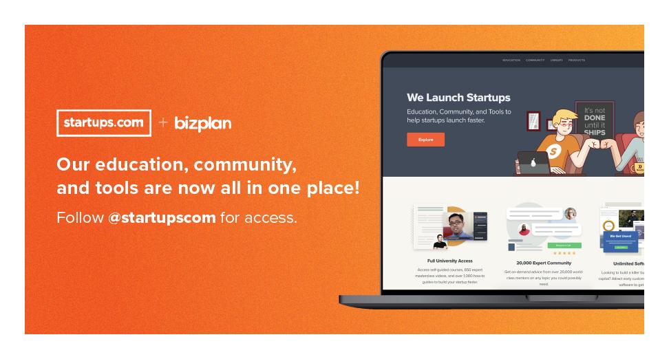 Our education, community, and tools are now all in one place! Follow the <a href="/startupscom/">Startups.com</a> page for news and updates!