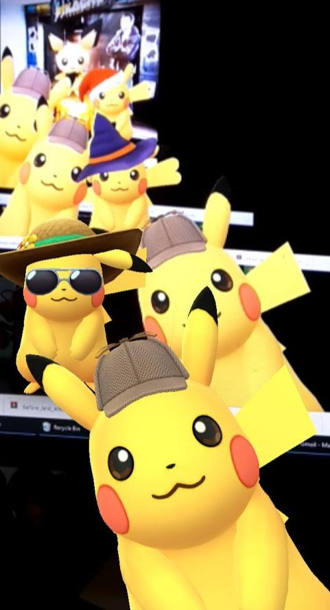 Mikehunt2111's tweet photo. @PokemonGoApp #DetectivePikachuMovie https://t.co/lkjetRR45f