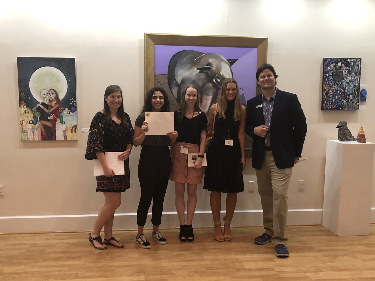 CeramicsESTERO's tweet photo. Congratulations to Eleneatte for winning the top award at Center for the Arts Bonita Springs. Thanks CFABS for the scholarships given to our 11 @EsteroHS students. #highschoolart https://t.co/AFmkfD26Ws