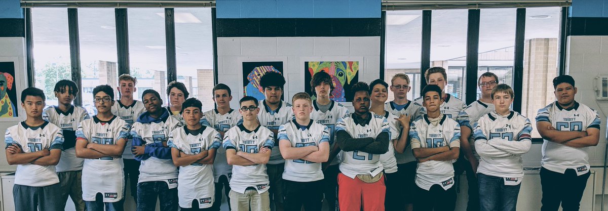 coachjlanier's tweet photo. The future of @BulldogsTrinity Football!Big things to come out of the Class of 2023 🏈 Building a foundation on Pride, Passion &amp; Purpose... Shout out to @ATMS_Bulldogs for allowing us access to these guys today #BeADog @bdognation1 https://t.co/NZTEciQ6x8
