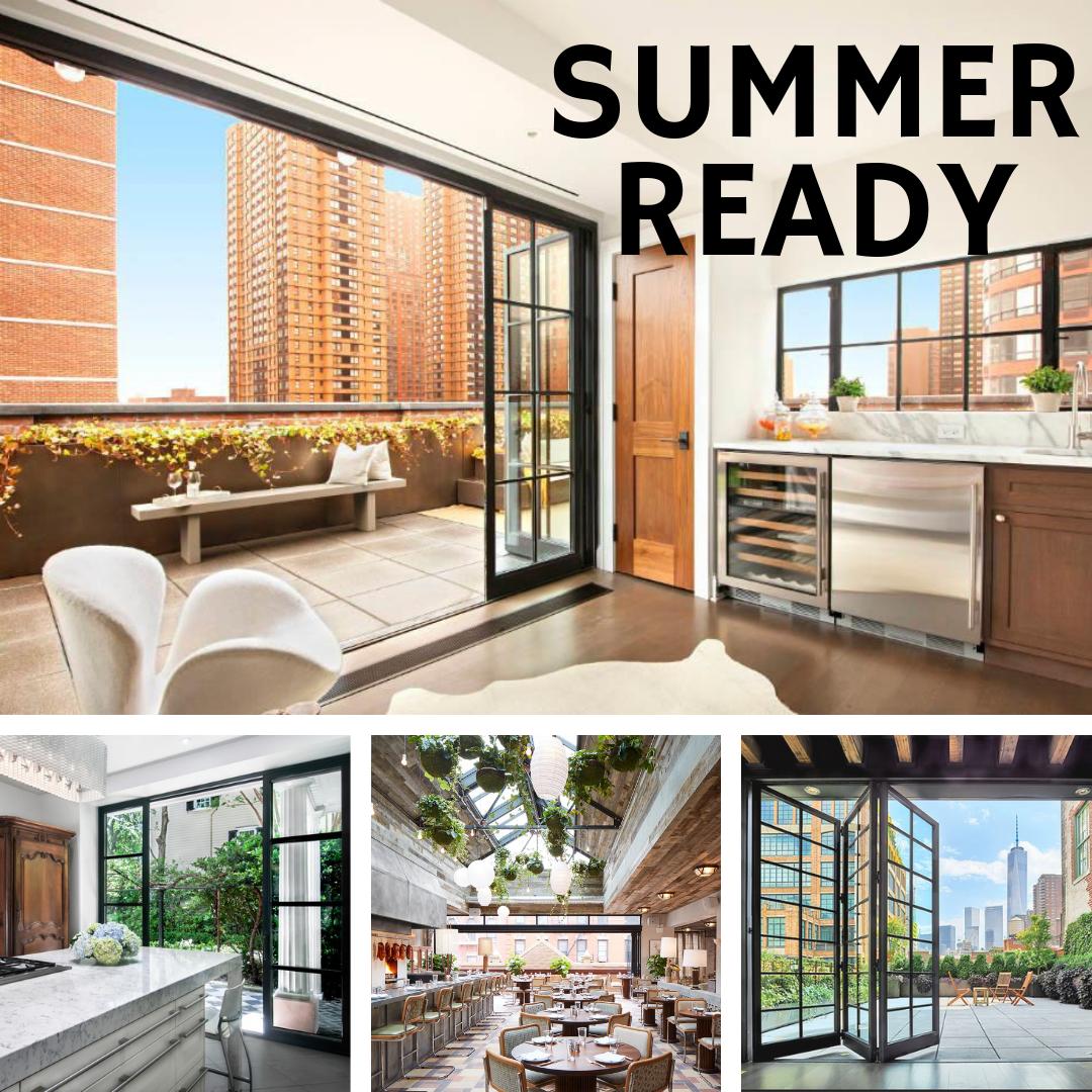 #TrendingTuesdays With those #sunny #Summer months right around the corner, we've been #custom manufacturing #steel units that max light allowance and improve livability! Our metamorphic bi-folding and lift/slide units are the #PerfectMatch for your home/business to do just that!