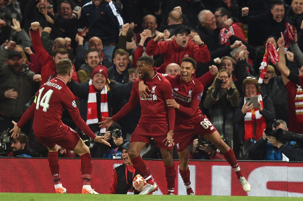 AquiPuroFutbol's tweet photo. Épico, histórico, memorable LIVERPOOL
#ChampionsLeague #MomentosImperdibles https://t.co/2yqPo5WKkc