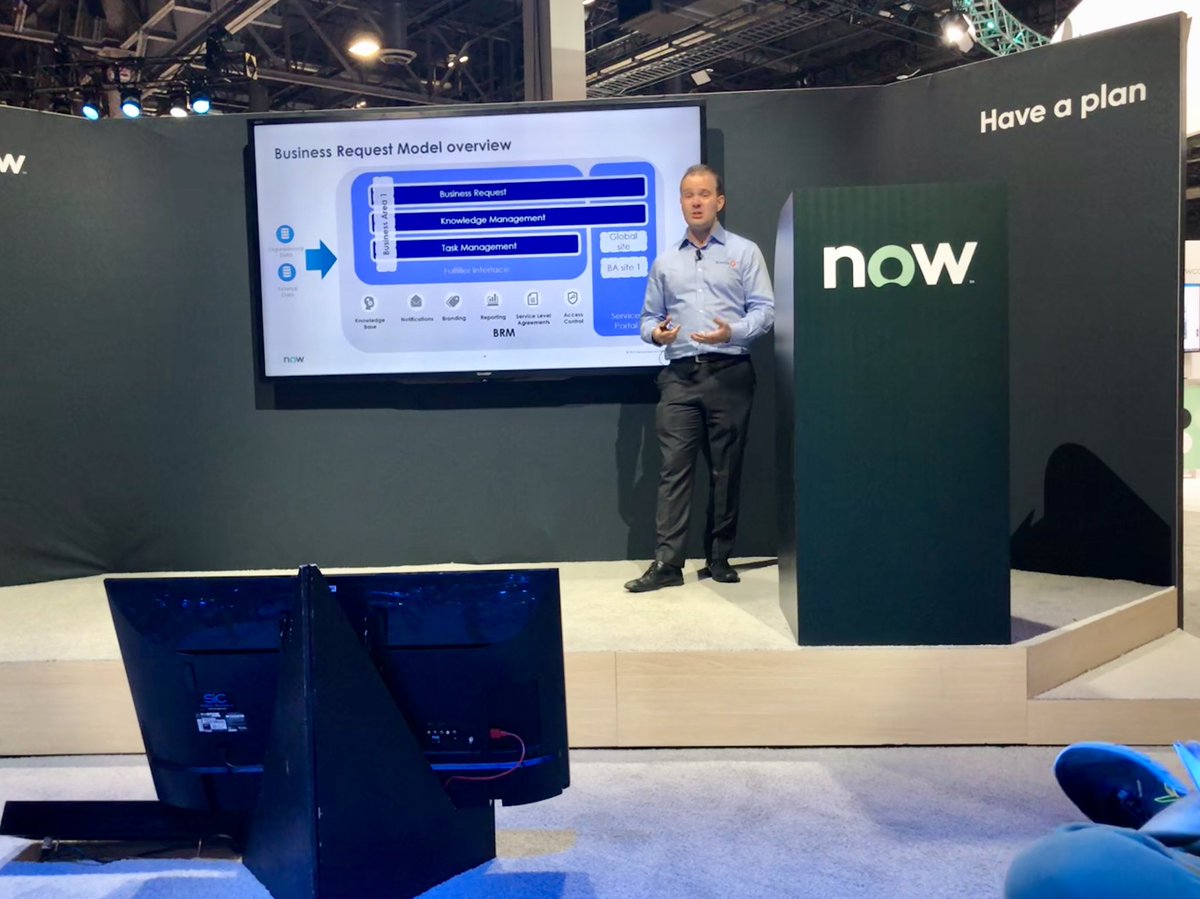 DanSpadaman's tweet image. Just finished my first presentation at Knowledge19. I spoke to a great group of people in the Customer Success Centre who were all eager to learn how to design for scale when growing ServiceNow across their organisations. #know19 #knowledge19 @Know365