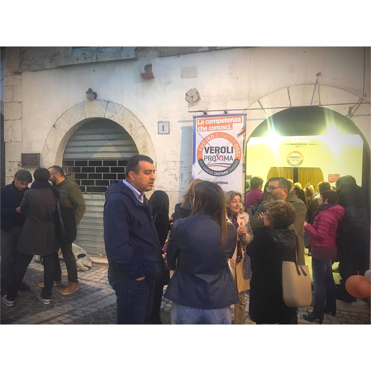 veroliproxima's tweet photo. 📌 Le porte del nostro comitato elettorale si sono aperte. 

🙏🏻 Grazie a tutti coloro che sono passati ad incoraggiarci ed a parlarci della loro #Veroli di domani. https://t.co/TuovxIA1km