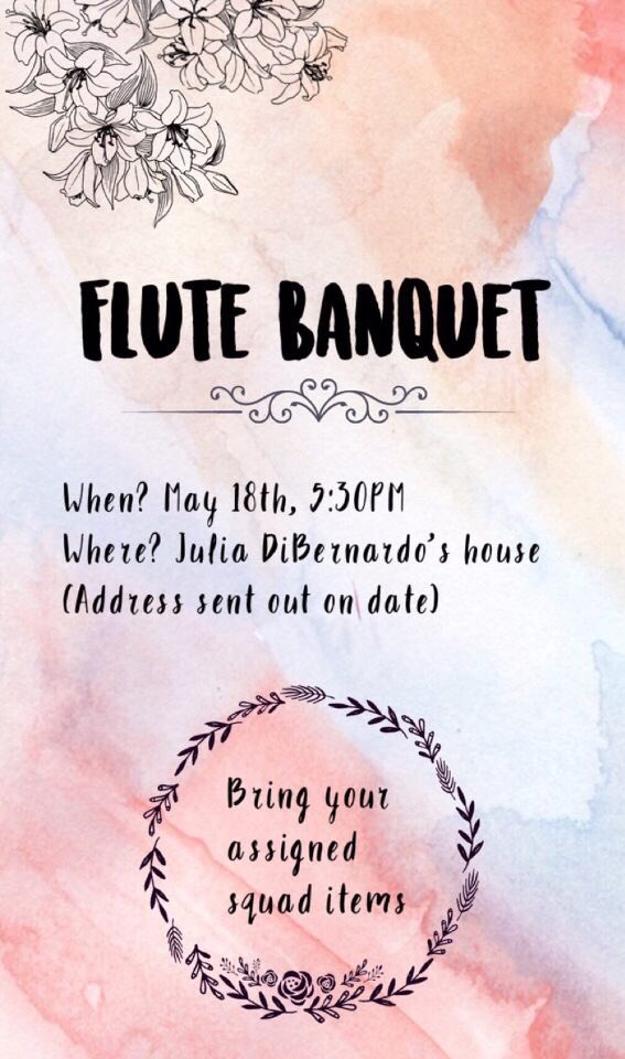 FMHSFlutes's tweet photo. All fmhs flutes welcome!! https://t.co/SX30XodHuy