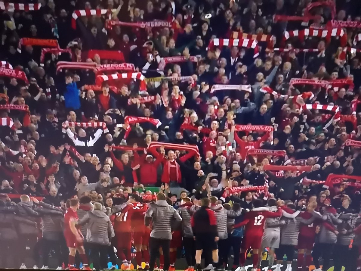 3-0 is a dangerous lead against Liverpool in the Champions League! YNWA!! 😂