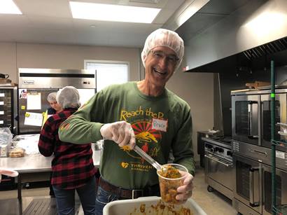 FitchRonaRotary's tweet image. A few highlights from volunteering at Badger Prairie Needs Network. Repackaging rescued food as part of the #KitchentoTable initiative. #ReduceFoodWaste #EndHunger