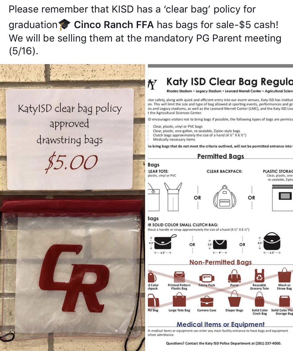 See Laura &amp; Kristi at PG Parent meeting to buy a bag!!