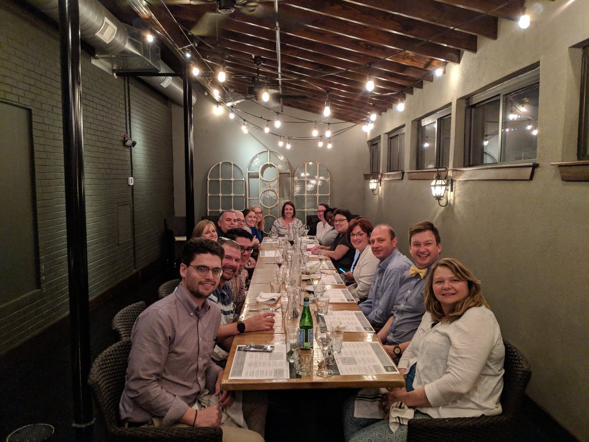VWSChristian's tweet photo. It was a pleasure hosting Capitol Hill Management Services in Winston-Salem. #Teambuilding Great conversations and delicious meals @TwinCityQuarter @Kimpton Cardinal @GraylynEstate and Quanto Basta! #visitws #wsnc #meetws https://t.co/h2pyvSE25b