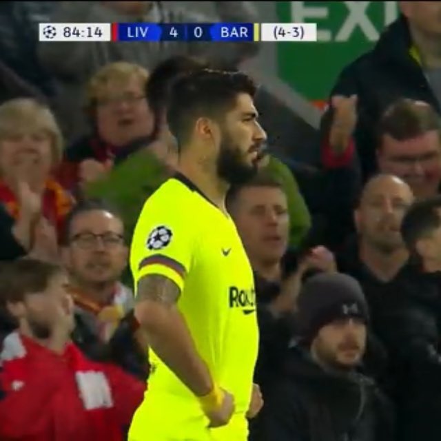 Fair play to Luis Suarez, he didn’t celebrate at Anfield like he said. A man of his word 👏