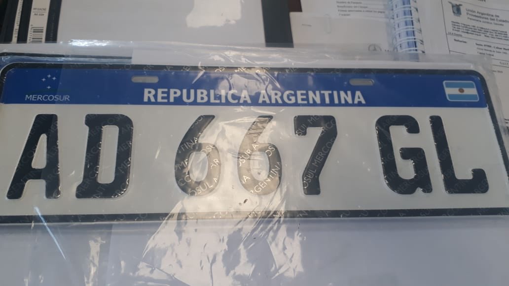 Esta es la patente del primer bus 100% eléctrico del #AMBA que en poco tiempo va a empezar a circular. Otro paso que damos para fomentar el transporte público sustentable.
