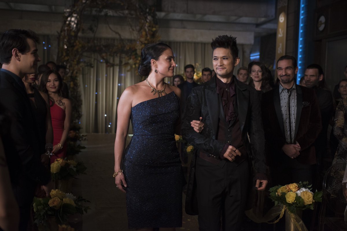 ShadowhuntersTV's tweet photo. "I am and will always be your loving husband." 

Stream #Malec's wedding in the series finale of #Shadowhunters now on https://t.co/0T635reFgj, On Demand, and @Hulu. https://t.co/H8CYPqlPVH