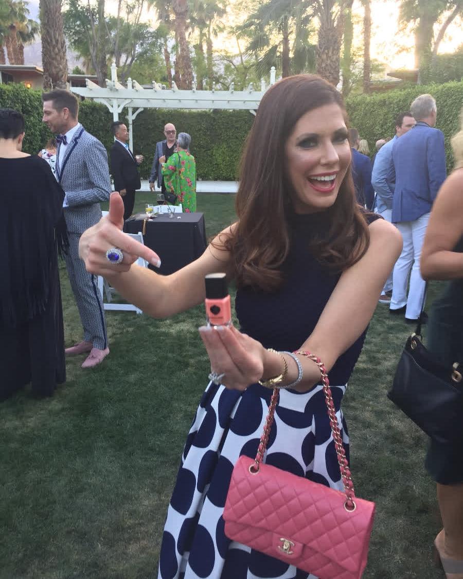 SteelyardAccess's tweet photo. Just a few of our nail polish models at the ART + IDS conference in Palm Springs last weekend! #NailedBySteelyard with "Midcentury Melon"! @jdagmi @jason_clifton @mollygmays @shaylacopas @justinshaulis @daly_colleen2381 @luannnigara #ARTIDS19 #Steelyard #DesignMatters https://t.co/sBqv2bdzeB