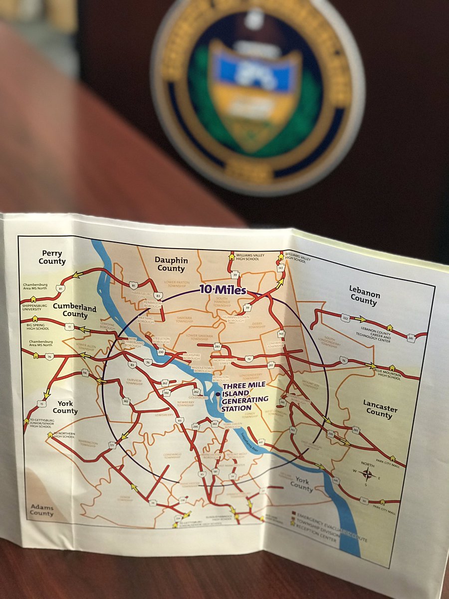 CjG0912's tweet image. THIS IS A DRILL! Time to take our biennial test to be sure we are prepared to the best of our abilities in the event of an event at Three Mile Island @Exelon #EmergencyPreparedness #FullScaleExercise @ccpa_net_dps911 @ccpa_net