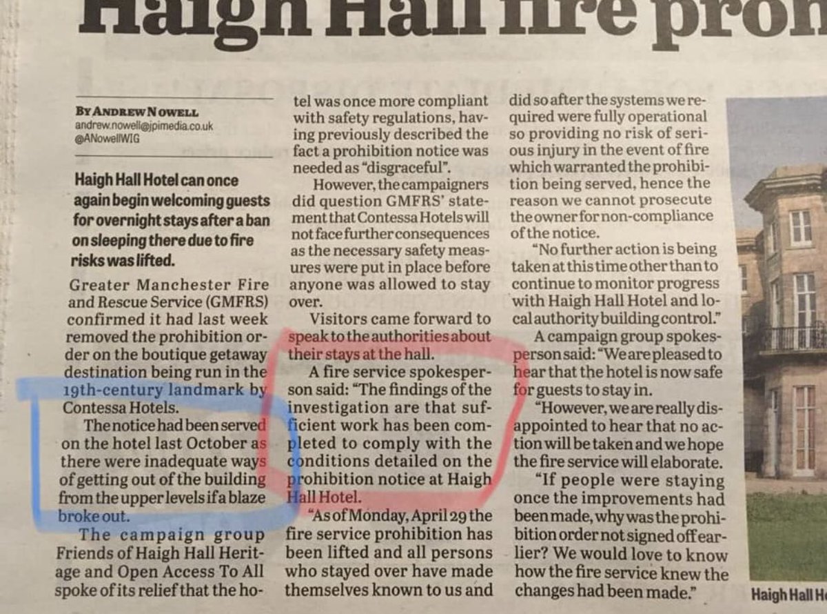 FriendsOpen's tweet photo. The fire prohibition order has been lifted & no breaches have been found after a detailed investigation.🤔 we have many q’s & we won’t stop until each & every one of them is answered. We are not buying this narrative👇 @AndyBurnhamGM we’d like an hour of your time? @lisanandy too https://t.co/hmkp7xz5q3