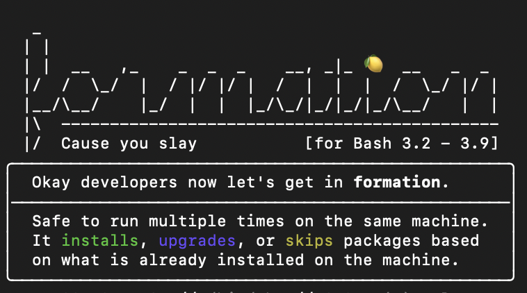sarah_edo's tweet photo. 💻 This is the second time I've set up a new computer using @MinaMarkham's formation. It's so elegant. Run a script it sets everything up in one go, NVM, Docker, your browsers, you name it. I always customize it a bit, which is also super easy to do.

https://t.co/u7LJ7dtiKN https://t.co/JaJuRwQ7Ql