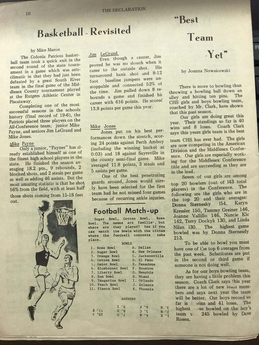 ColoniaHigh's tweet image. Here’s the March issue of The Declaration from 1979. 40 years later and we are writing about some of the same topics. Some things never change. #TheDeclaration @ZegaRobert @MyCentralJersey @WdbgSchools @jeadigitalmedia @jeapresident @GSSPA @NSPA @schoolnewspaper