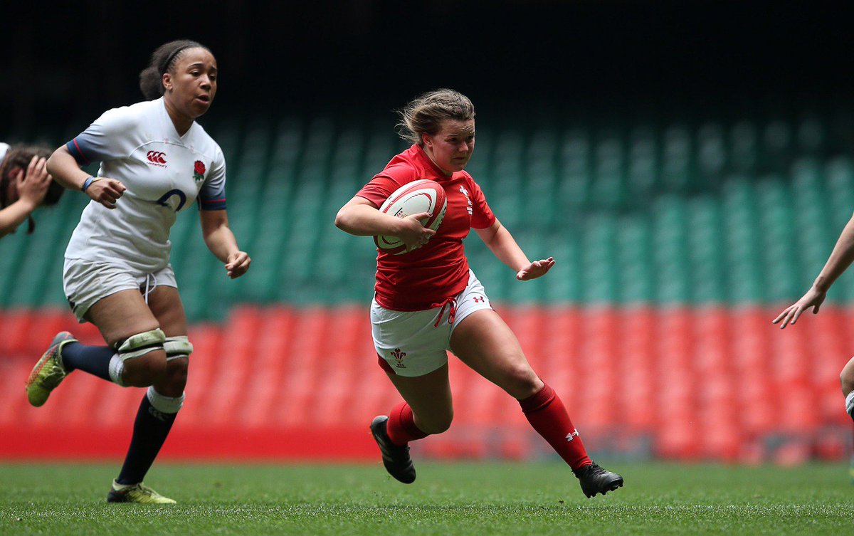 WelshRugbyUnion's tweet photo. FINAL SCORE #WalesWomen Emerging 28 - 22 @EnglandRugby U18 Talent Development Group 
| Llongyfarchiadau merched. 
Thanks England U18 Development for a great run-out, some exciting talent in both sides 🙌 
#RoadtoPrincipality https://t.co/kw0e5dxqRH