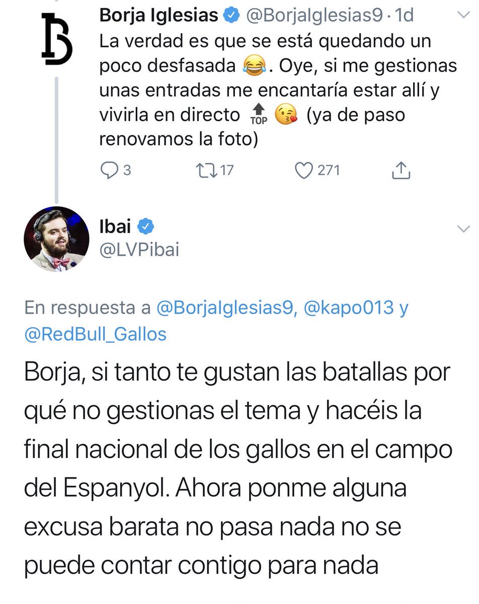 IbaiLlanos's tweet image. Se acaba de liar.