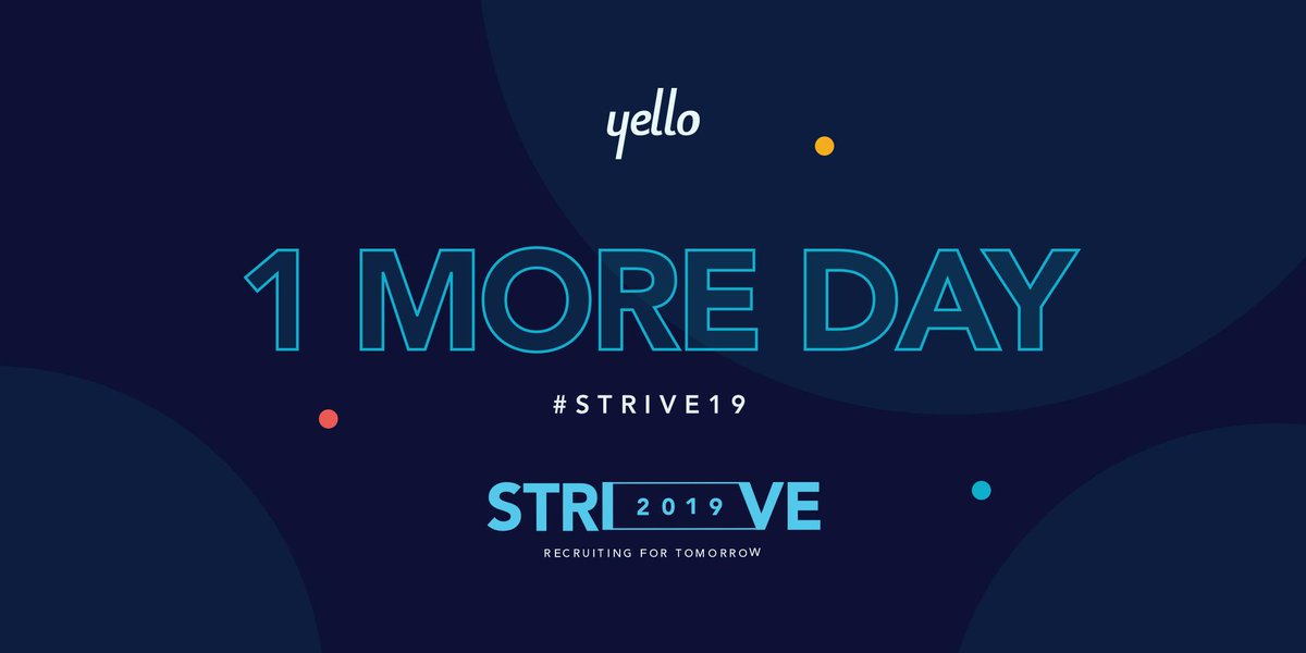 The wait is almost over for #STRIVE19 in #Chicago! Take a last-minute look at the agenda before we kick things off tomorrow: bit.ly/2019STRIVE