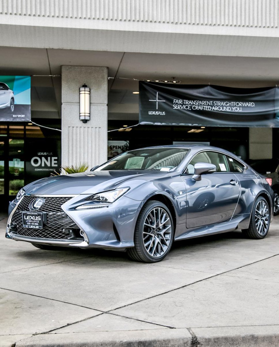 lexusbellevue's tweet photo. The #LexusRC #FSport in Nebula Gray Pearl. Available now at Lexus of Bellevue! #ExperienceAmazing #LexusPlus https://t.co/X8u7DuV6xm