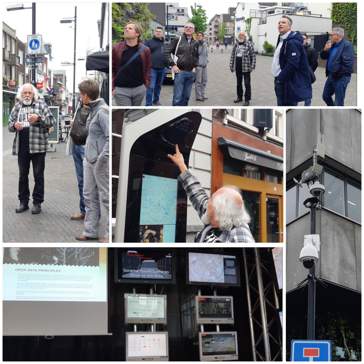 JohnVreenegoor's tweet photo. Praktijk ervaringen horen en zien in #livinglab #eindhoven met Tinus als innovator. Veel verschillende sensor data live gecombineerd voor een betere leefomgeving #stratumseind #036geo https://t.co/yWXz8z11Ea
