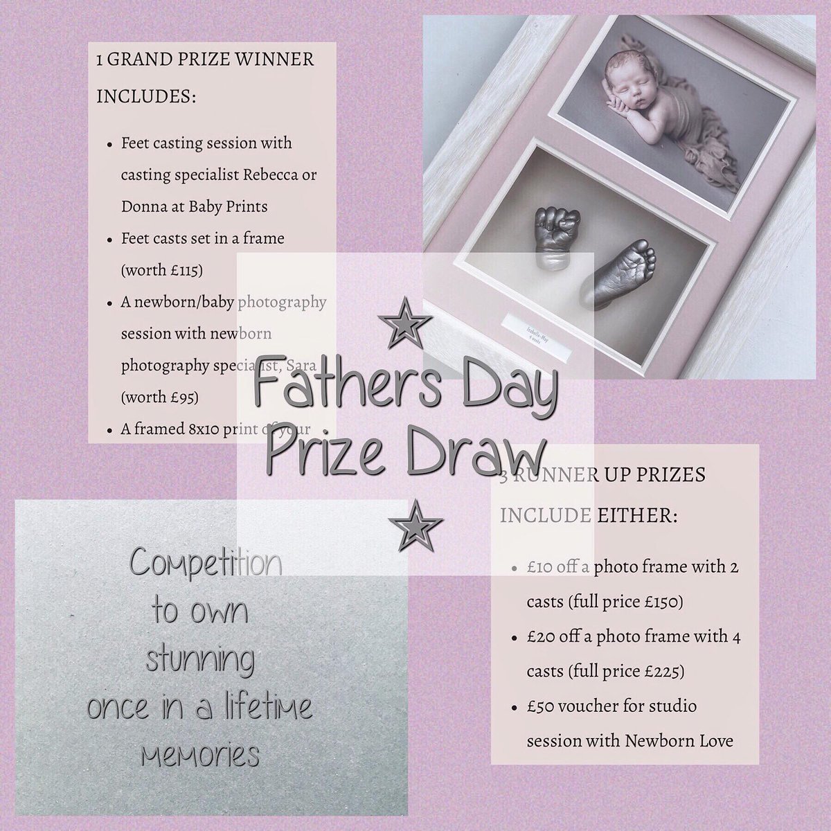 FATHER'S DAY PRIZE DRAW
INCREDIBLE PRIZES

bit.ly/2IP2VKR