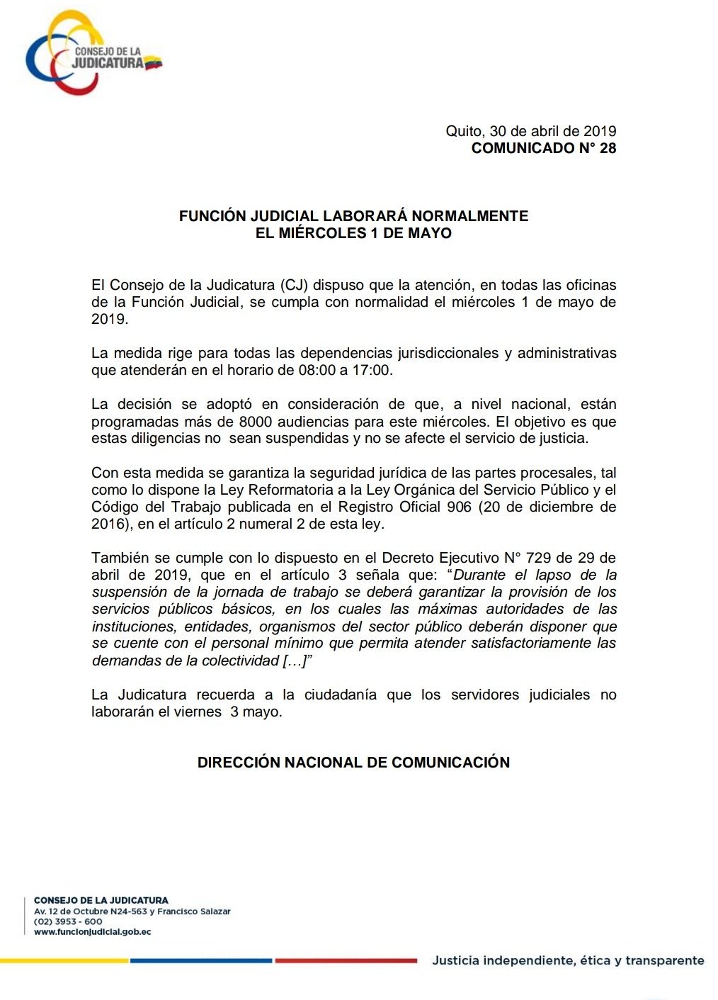 Rosario Cordova V On Twitter Atencion Cjudicaturaec Atendera