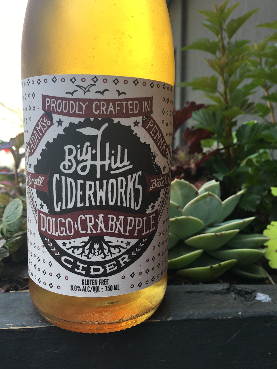 ProhibitionTR's tweet image. We just got our planters freshened up for spring! Couldn’t resist a photo op with tonight’s by-the-glass cider for #FriedChickenAndCider: #BigHillCiderworks #Dolgo #Crabapple #cider is a super tart lightly tannic dry drinking experience made w/100% crabapples. 8.5% #drinklocal